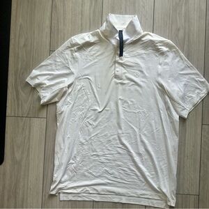 ✨ Lululemon Men’s Performance Polo – White (Size L) ✨